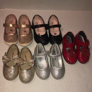 Toddler Girls Dress Shoes Bundle/Lot Size 6
